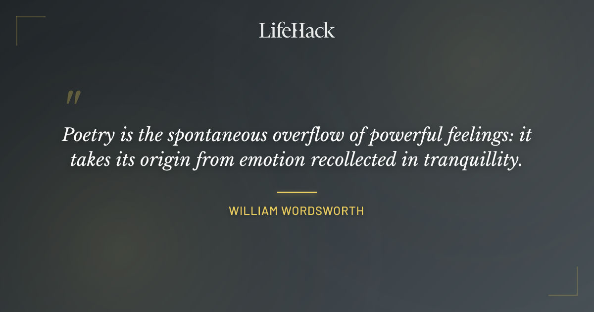 Quote by William Wordsworth