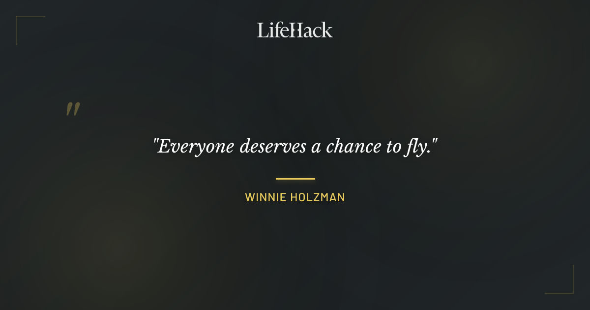 Quote by Winnie Holzman