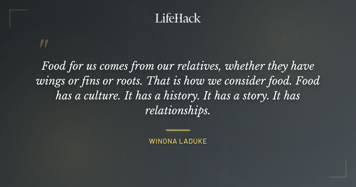 Quote by Winona LaDuke