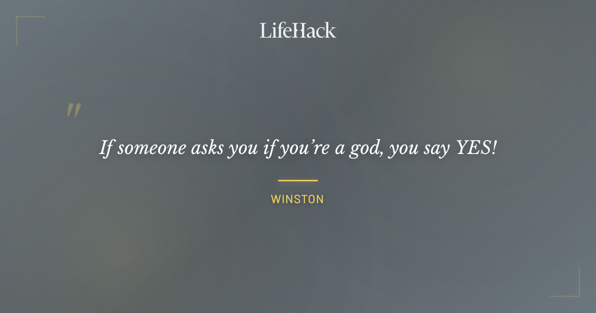 Quote by Winston