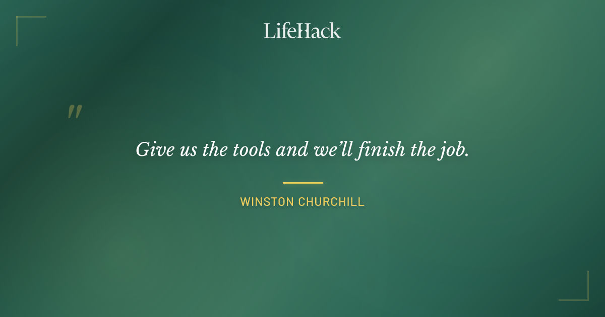 Quote by Winston Churchill
