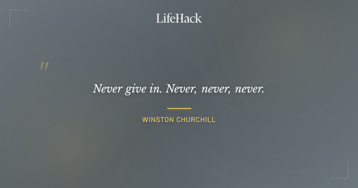 Quote by Winston Churchill