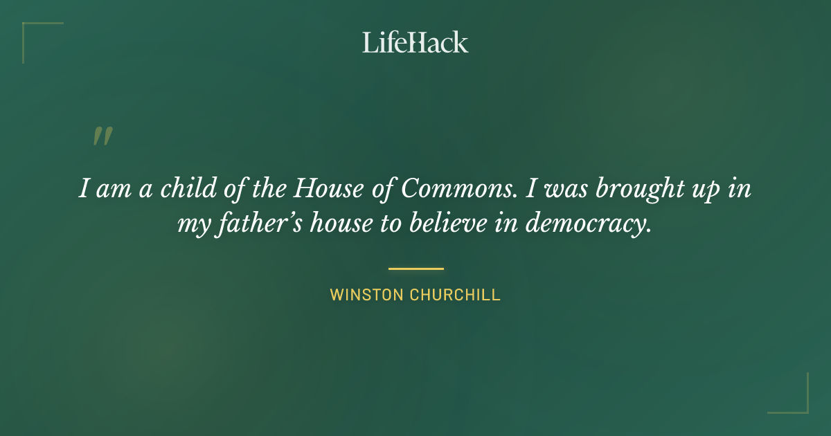 Quote by Winston Churchill