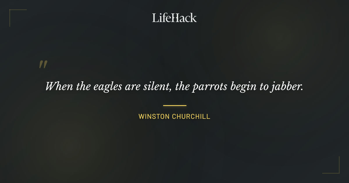 Quote by Winston Churchill