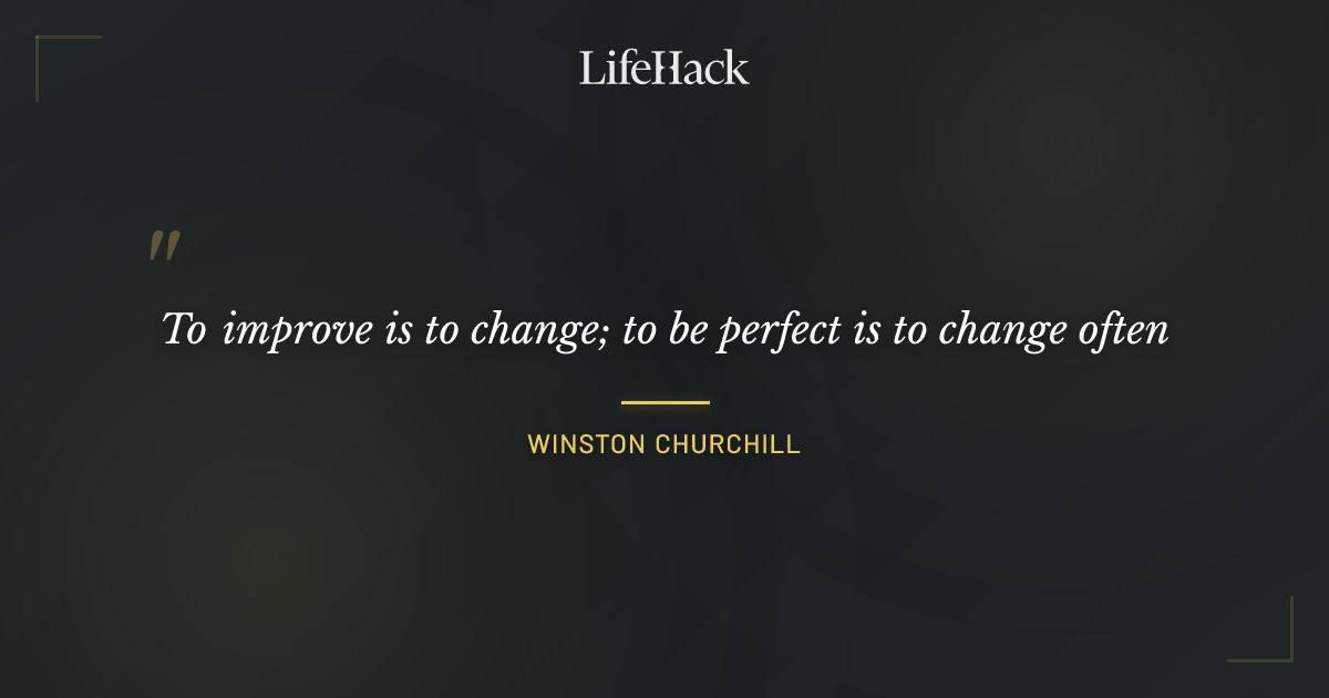 Quote by Winston Churchill
