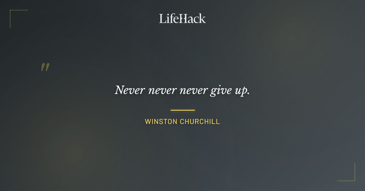 Quote by Winston Churchill