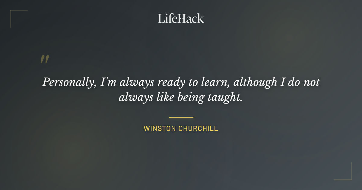 Quote by Winston Churchill