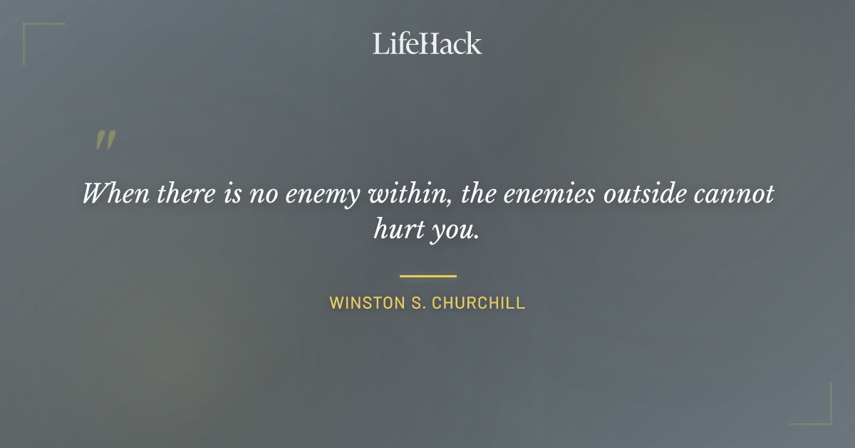 Quote by Winston S. Churchill