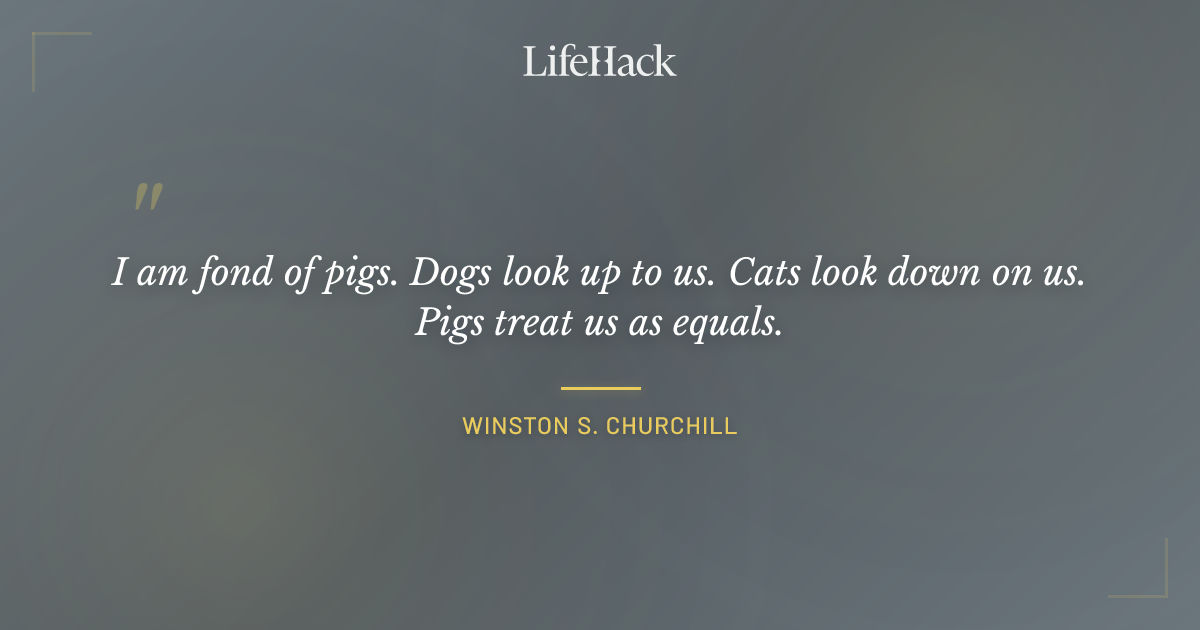 Quote by Winston S. Churchill