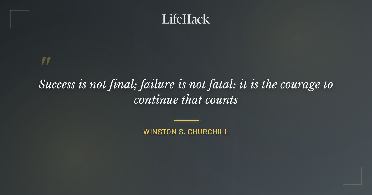 Quote by Winston S. Churchill