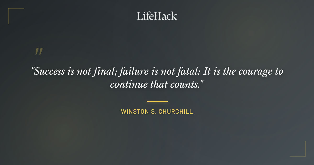 Quote by Winston S. Churchill