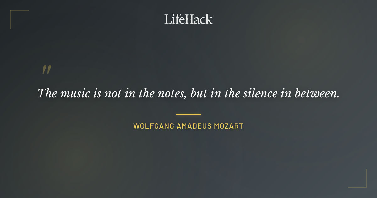 Quote by Wolfgang Amadeus Mozart