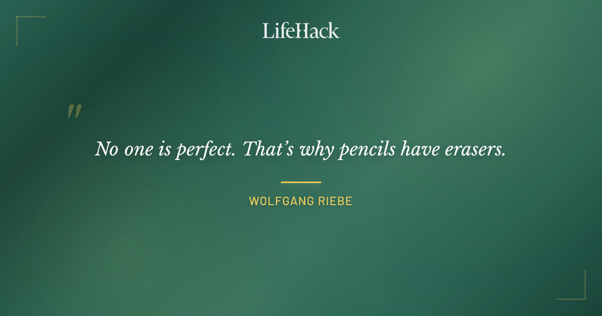 Quote by Wolfgang Riebe