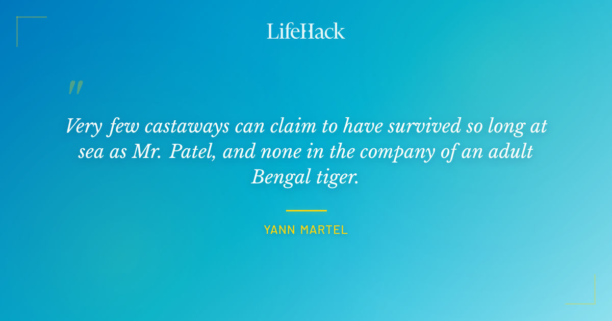 Quote by Yann Martel