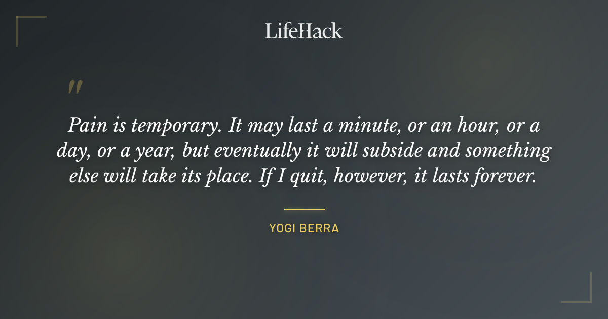 Quote by Yogi Berra