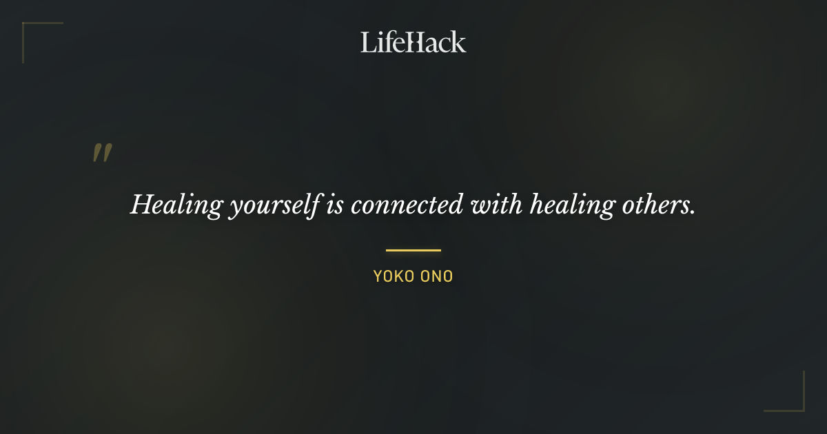 Quote by Yoko Ono