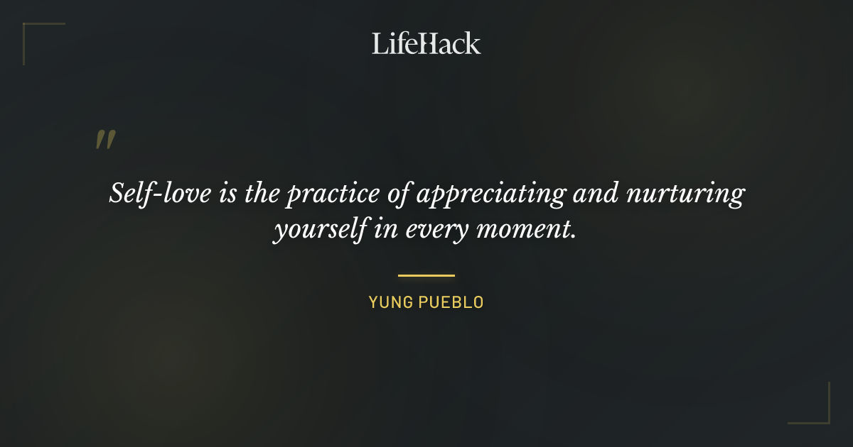 Quote by Yung Pueblo