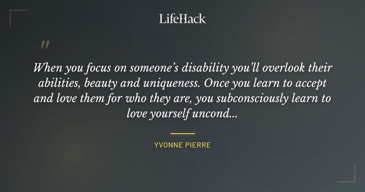 Quote by Yvonne Pierre