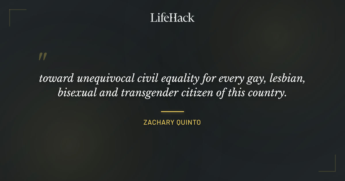Quote by Zachary Quinto