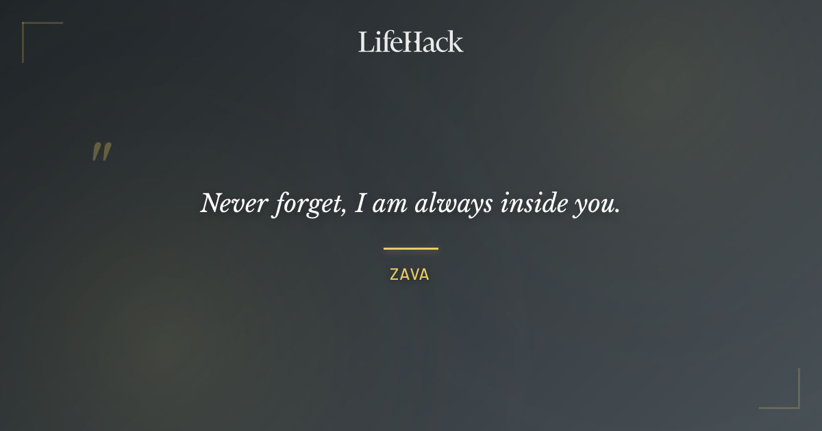 Quote by Zava