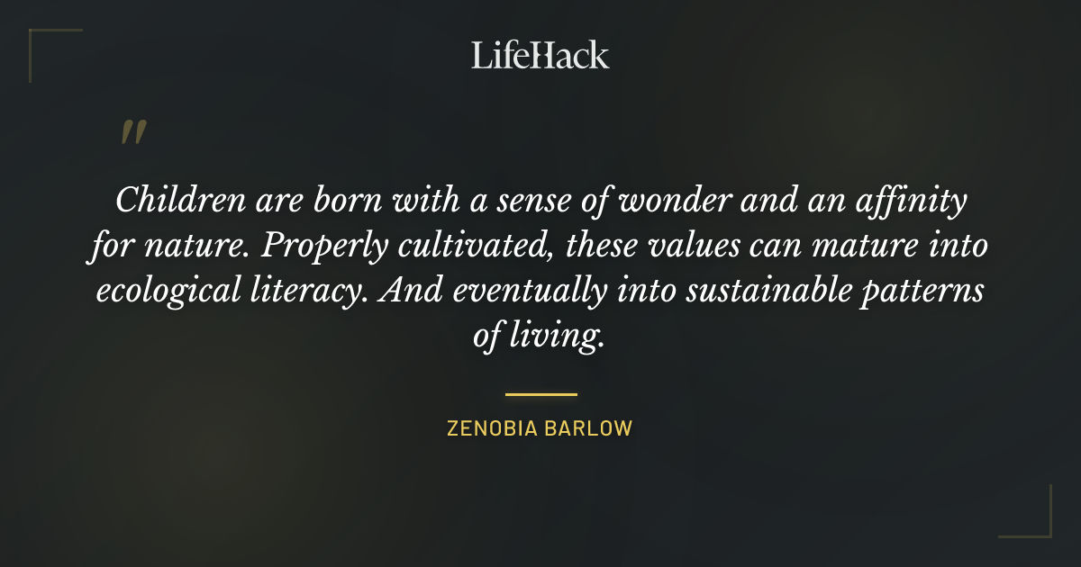 Quote by Zenobia Barlow