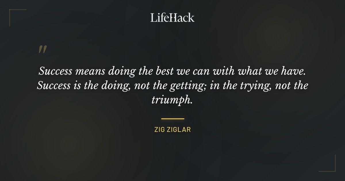 Quote by Zig Ziglar