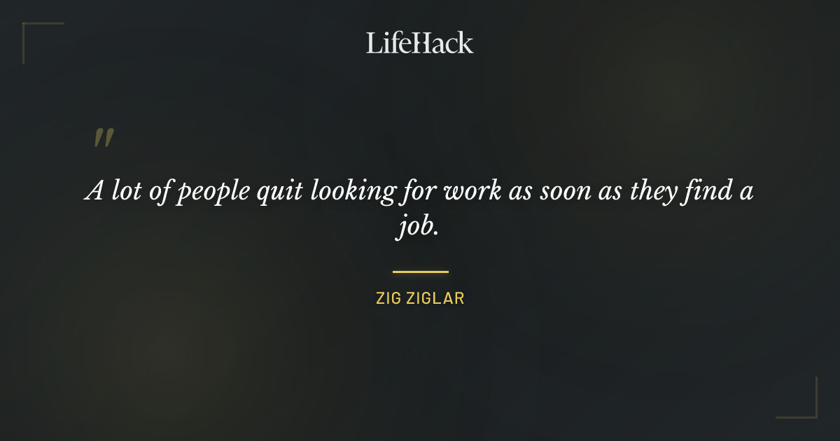 Quote by Zig Ziglar