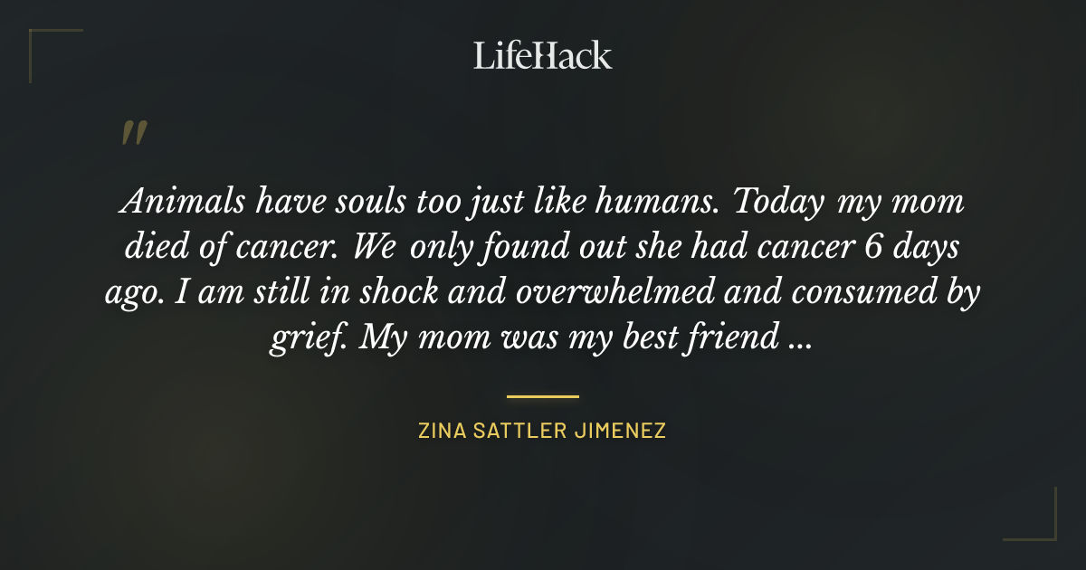 Quote by Zina Sattler Jimenez