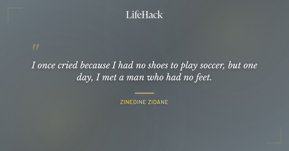 Quote by Zinedine Zidane