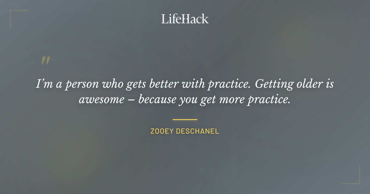 Quote by Zooey Deschanel