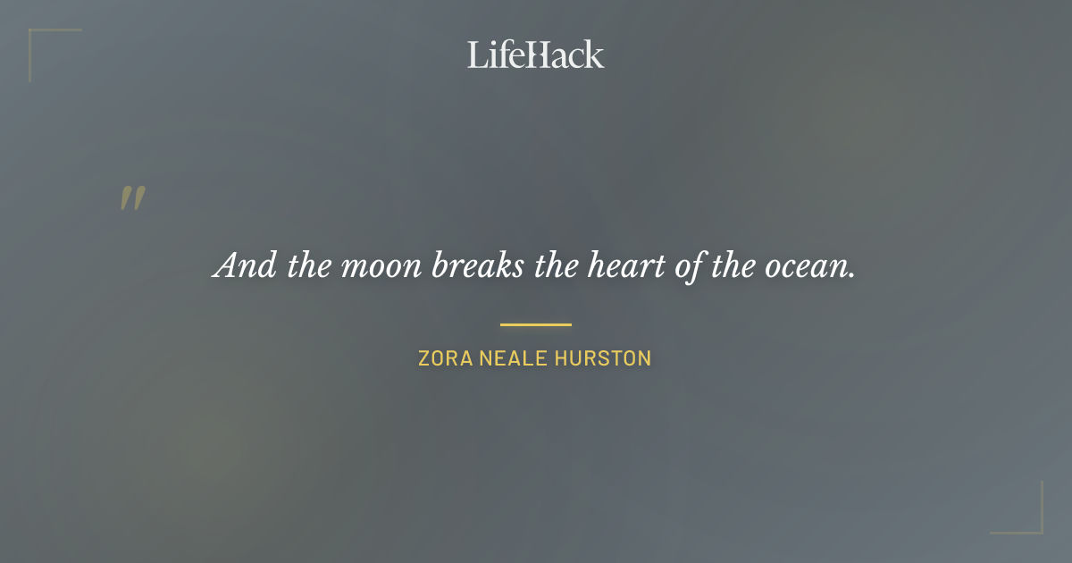 Quote by Zora Neale Hurston